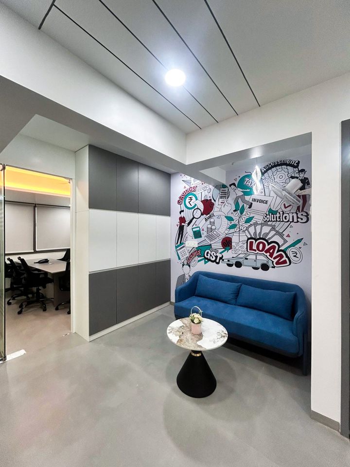 Breakout lounge, office interior by Creativio Design